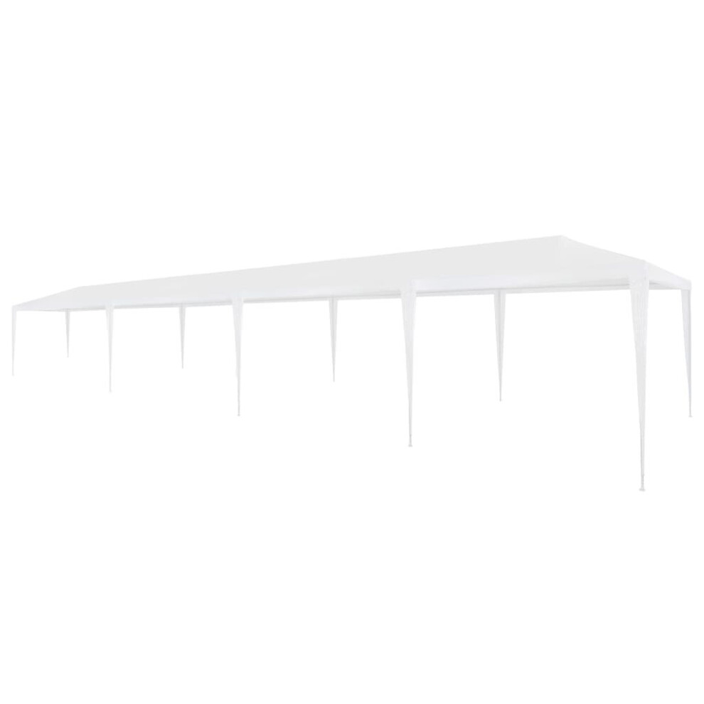 vidaXL Party Tent 3x12m PE White Outdoor Garden Gazebo Marquee Canopy Pavilion