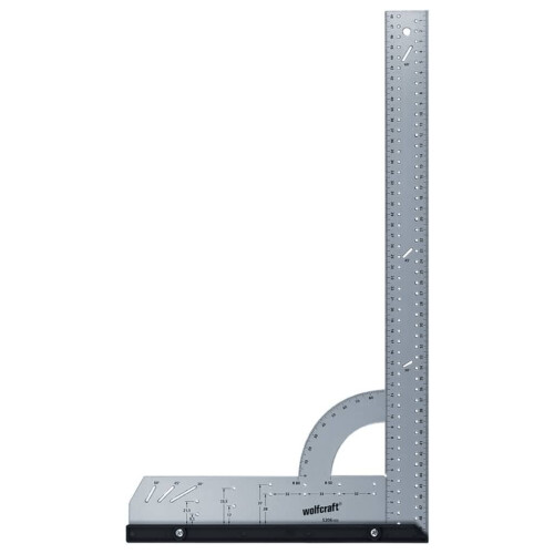 wolfcraft wolfcraft Universal Square 500mm Angle Measuring Scale 90°Ruler Tool 5206000