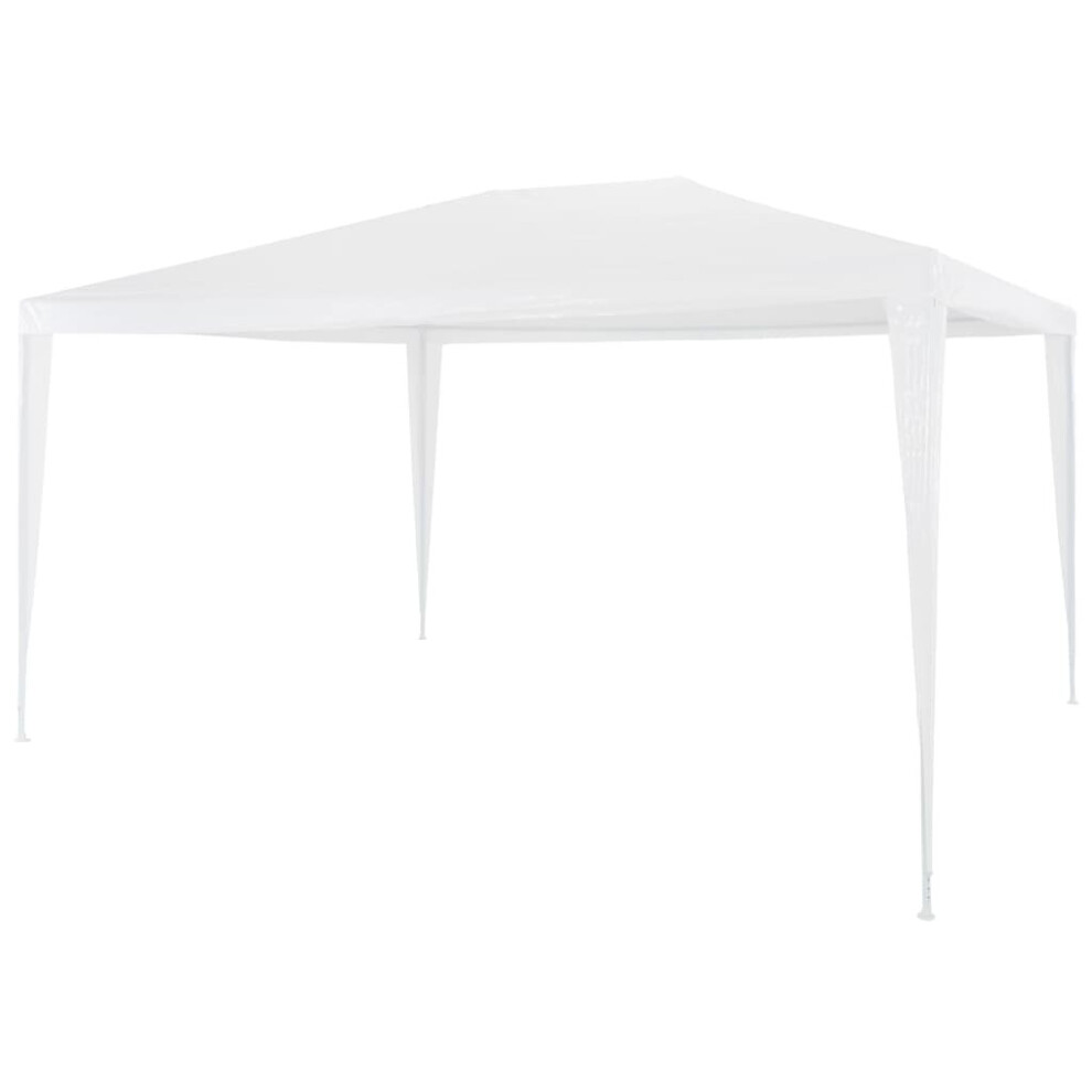 vidaXL Partytent 3x4m White Outdoor Garden Gazebo Marquee Canopy Shelter Shade