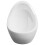 vidaXL Wall Hung Urinal with Flush Valve Ceramic White Wall-mounted Urinal 5