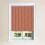 (Papaya, 120 cm Width x 140 cm Drop) Beanstalk Leaf Design Blackout Roller Windows Blinds 1