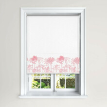 (180 cm Width x 140 cm Drop) Blackout Roller Blind OB Jungle Friends Easy Fit Child Safety Blinds Cut To Size