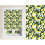 (Yellow, 90 cm Width x 140 cm Drop) Yellow Lemon Design Blackout Roller Blinds Window 2