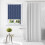 (Midnight, 90 cm Width x 140 cm Drop) Beanstalk Leaf Design Blackout Roller Windows Blinds 5