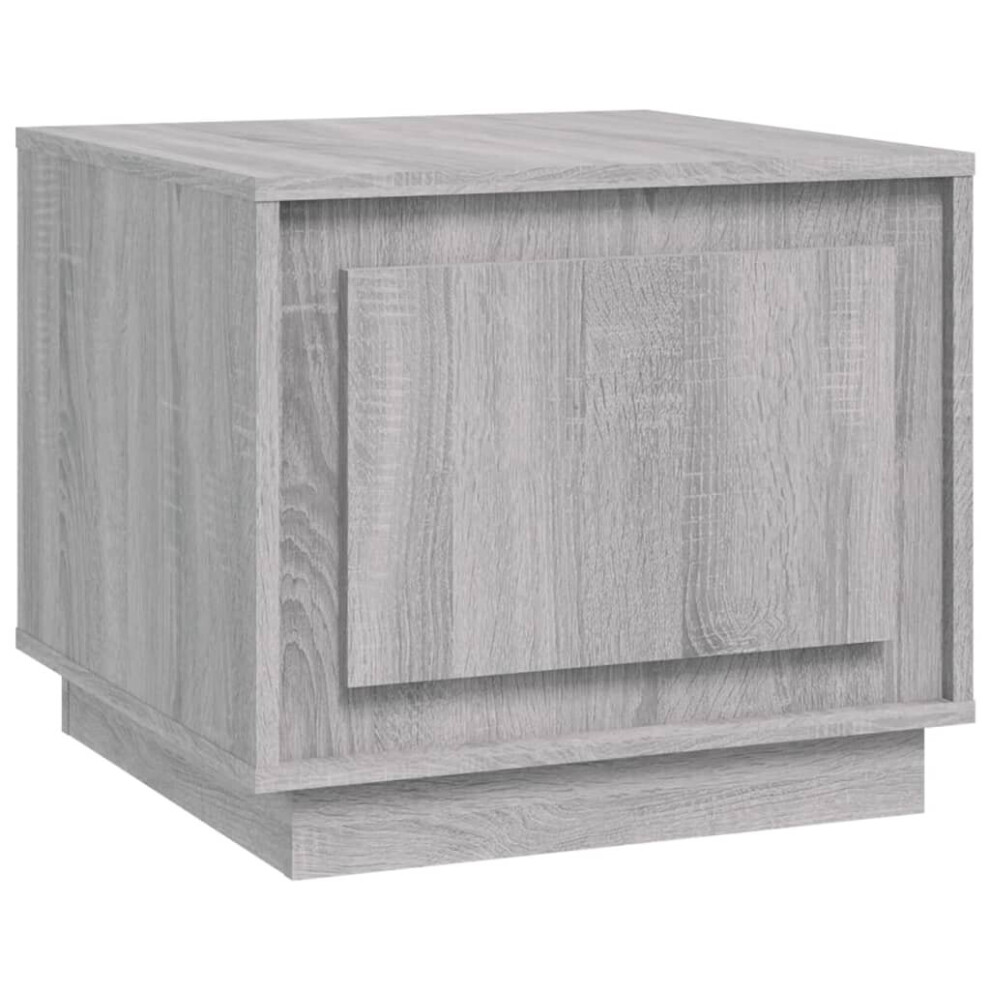 (grey sonoma) vidaXL Coffee Table Dining Table Accent SIde Tea End Table Engineered Wood