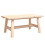VidaXL (light brown, table) vidaXL Side Table End Table Wooden Sofa Couch Coffee Table Solid Wood Spruce 1
