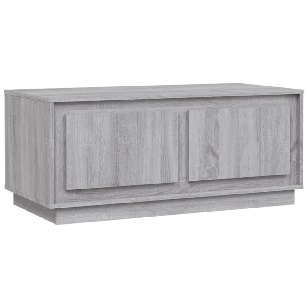 (grey sonoma) vidaXL Coffee Table Dining Table Accent SIde Tea End Table Engineered Wood