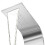 VidaXL vidaXL Shower Panel System Stainless Steel Curved Tower Column Pillar Bathroom 7
