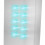 VidaXL vidaXL Shower Panel System Stainless Steel Curved Tower Column Pillar Bathroom 10
