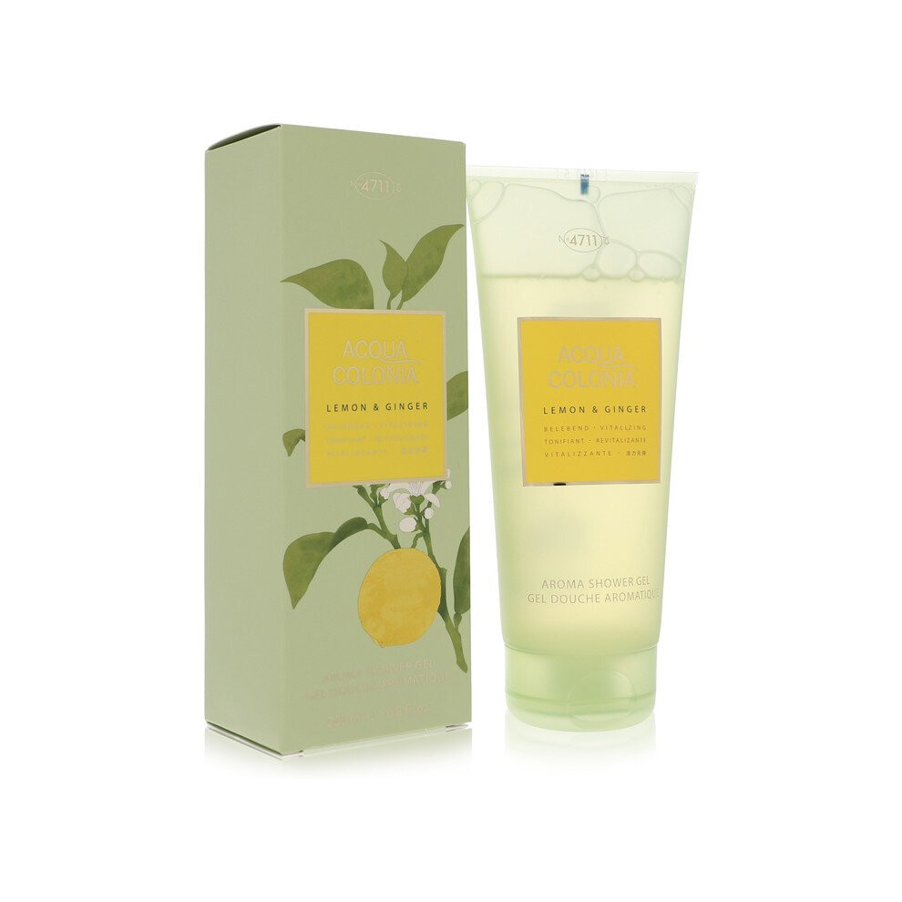 Maurer & Wirtz 4711 Acqua Colonia Lemon & Ginger Shower Gel 200Ml