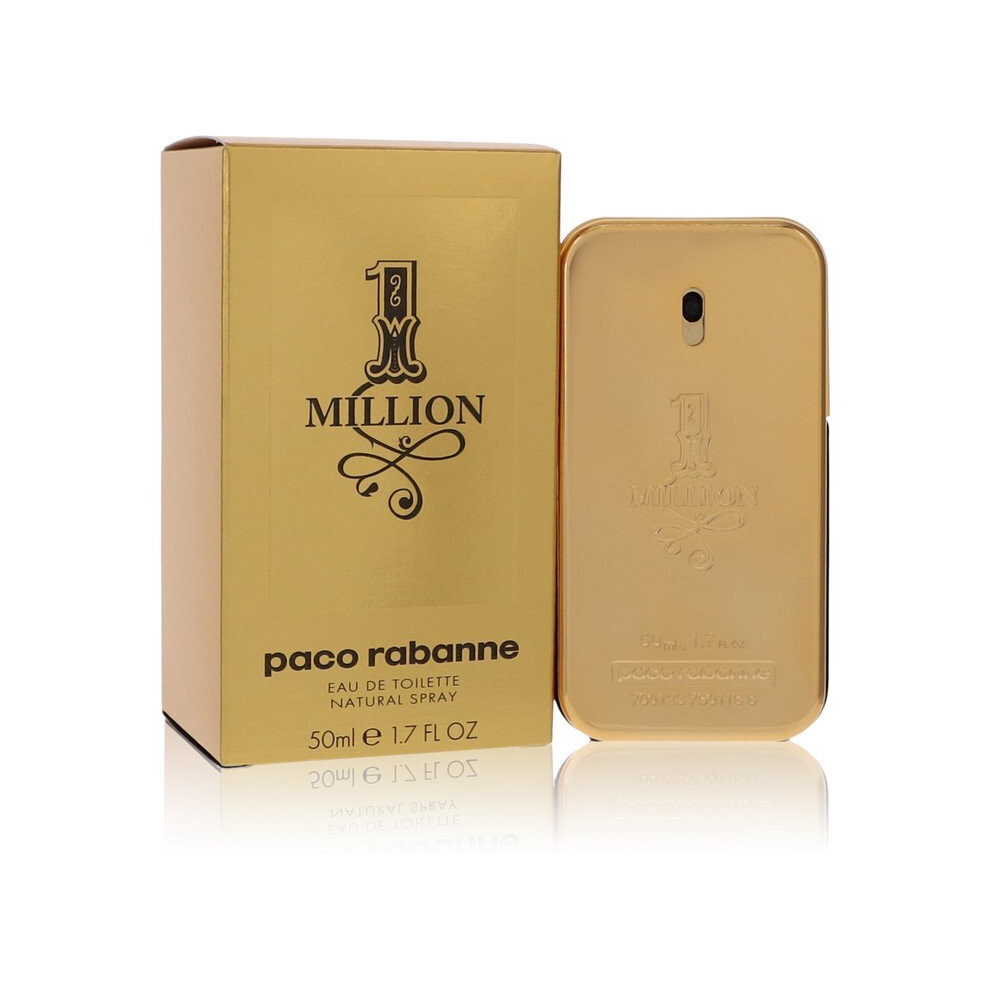 Paco Rabanne 1 Million Mens 50ml Eau de Toilette Spray