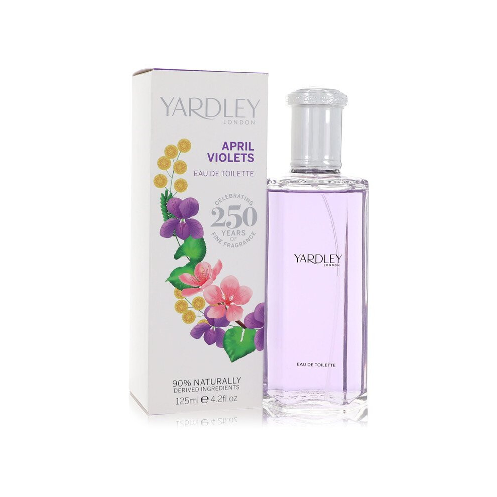 Yardley April Violets 125Ml Edt Spray