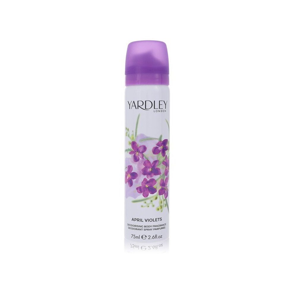 Yardley April Violets 75ml Body Spray