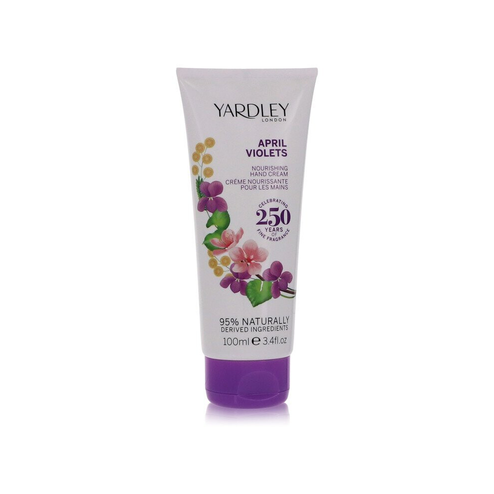 Yardley April Violets Hand & Nail Cream 100ml