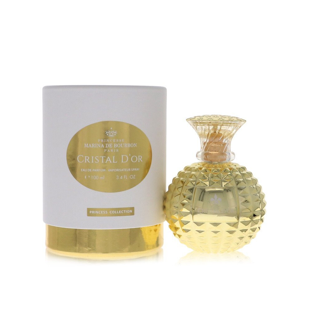 Cristal D'or by Marina De Bourbon Eau De Parfum Spray 3.4 oz