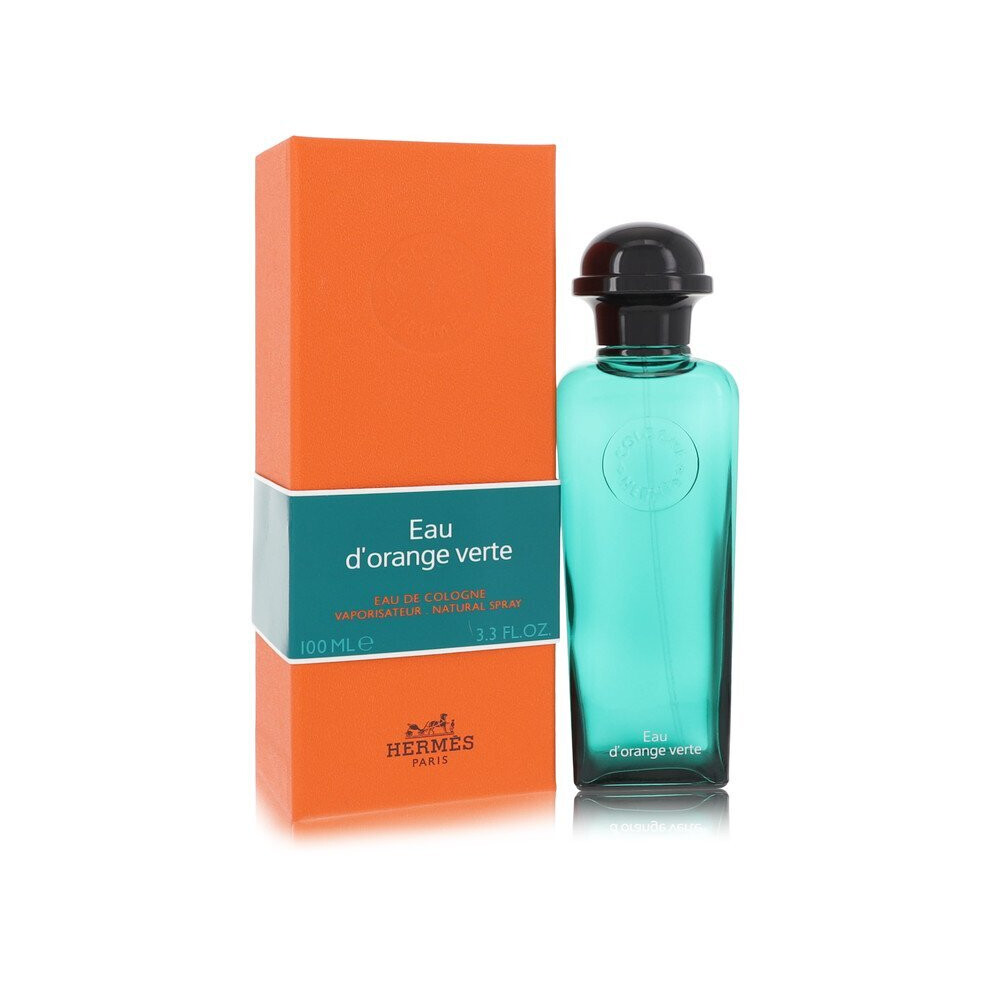 Orange Eau D' Verte For Men By Hermes Eau De Cologne Spray 3.3 Oz / 100 Ml