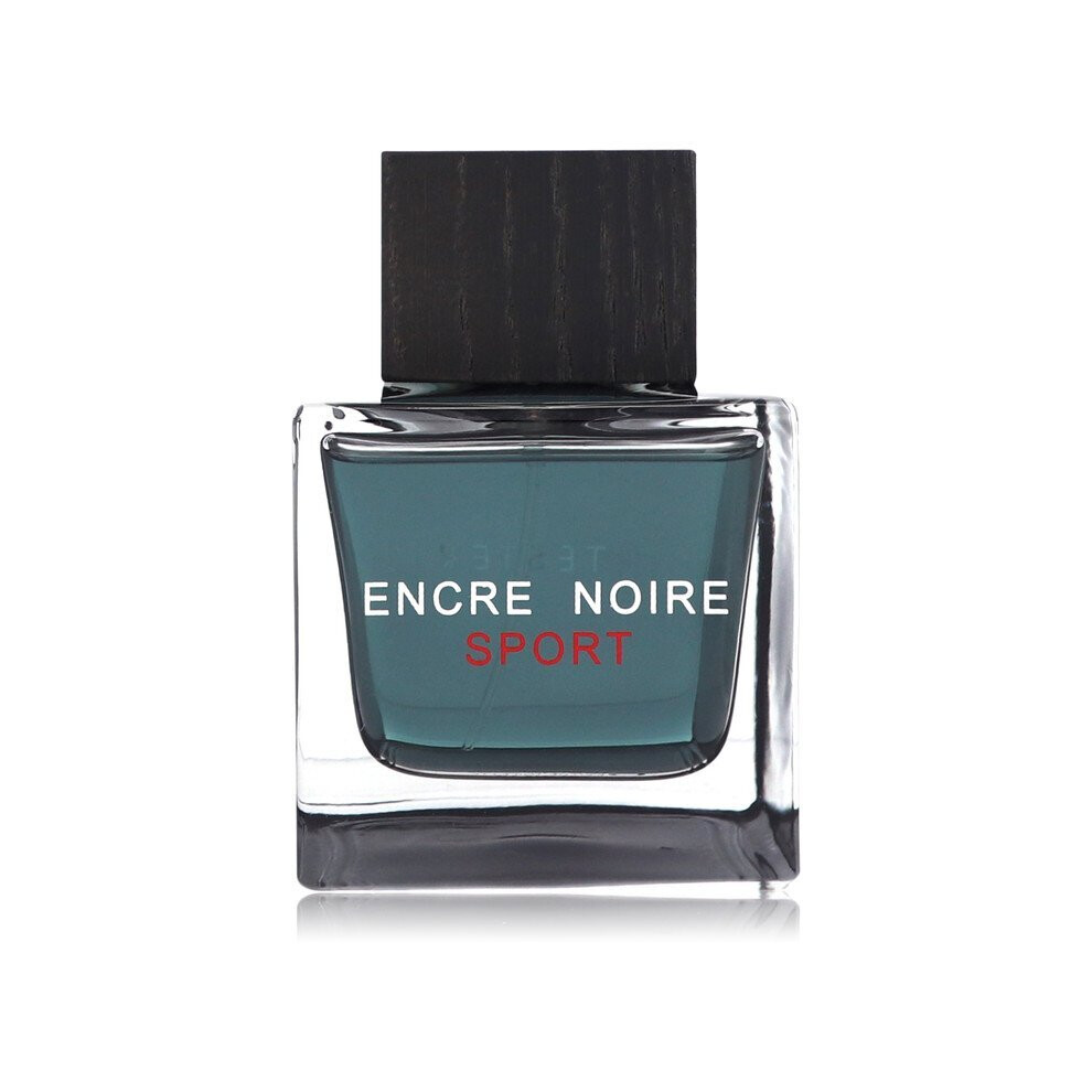 Encre Noire Sport by Lalique Eau De Toilette Spray (Tester) 3.3 oz