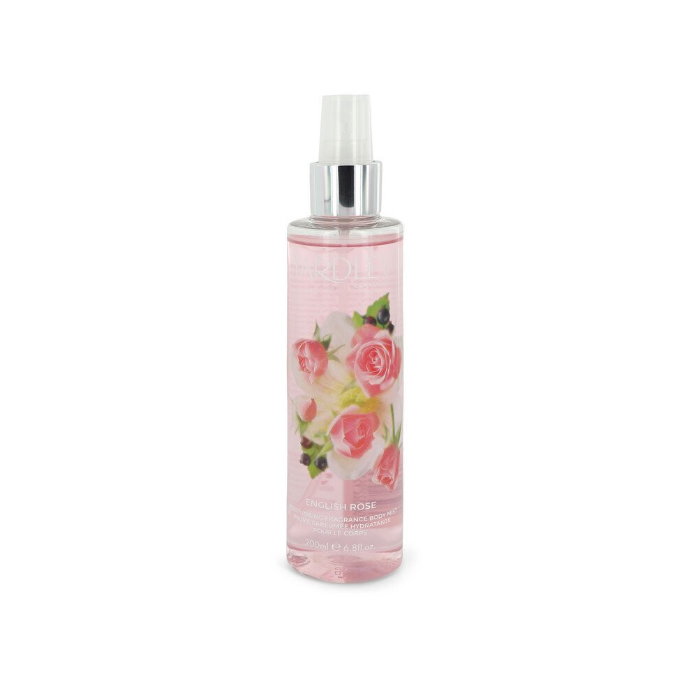 Yardley English Rose Fragrance Mist 200ml Spray