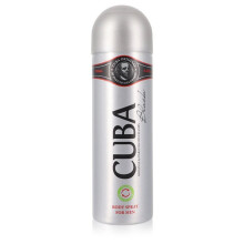 Cuba Zwart voor mannen - 6,6 oz lichaamsspray