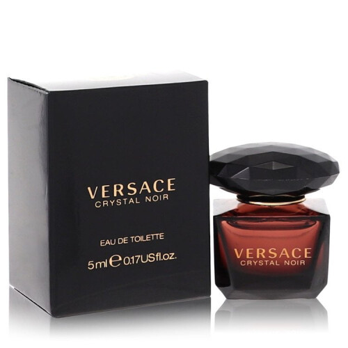 Versace Crystal Noir by Versace Mini EDT .17 oz