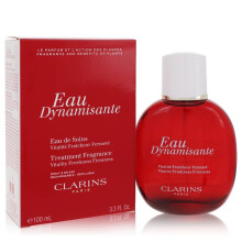 Clarins Eau Dynamisante Behandeling Geur Spray | Hydrateert, Revitaliseert en Parfumeert Huid | Essentiële Olie | 3.3 Fl. oz