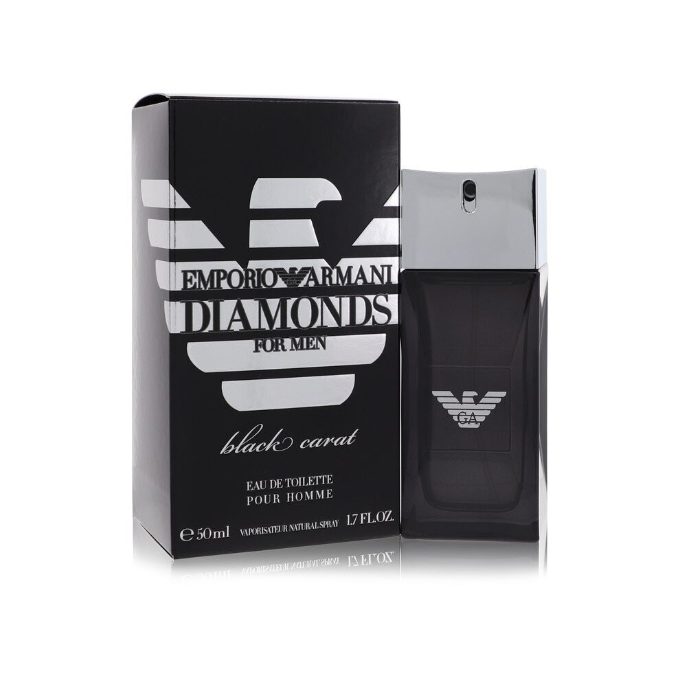 Emporio Armani Diamonds Black Carat For Men 50ml Eau De Toilette Spray