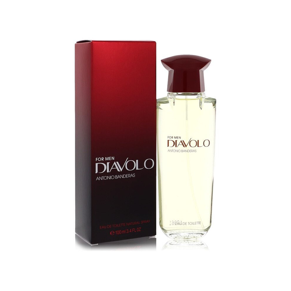 Antonio Banderas Diavolo For Men Eau De Toilette 100Ml Edt Spray