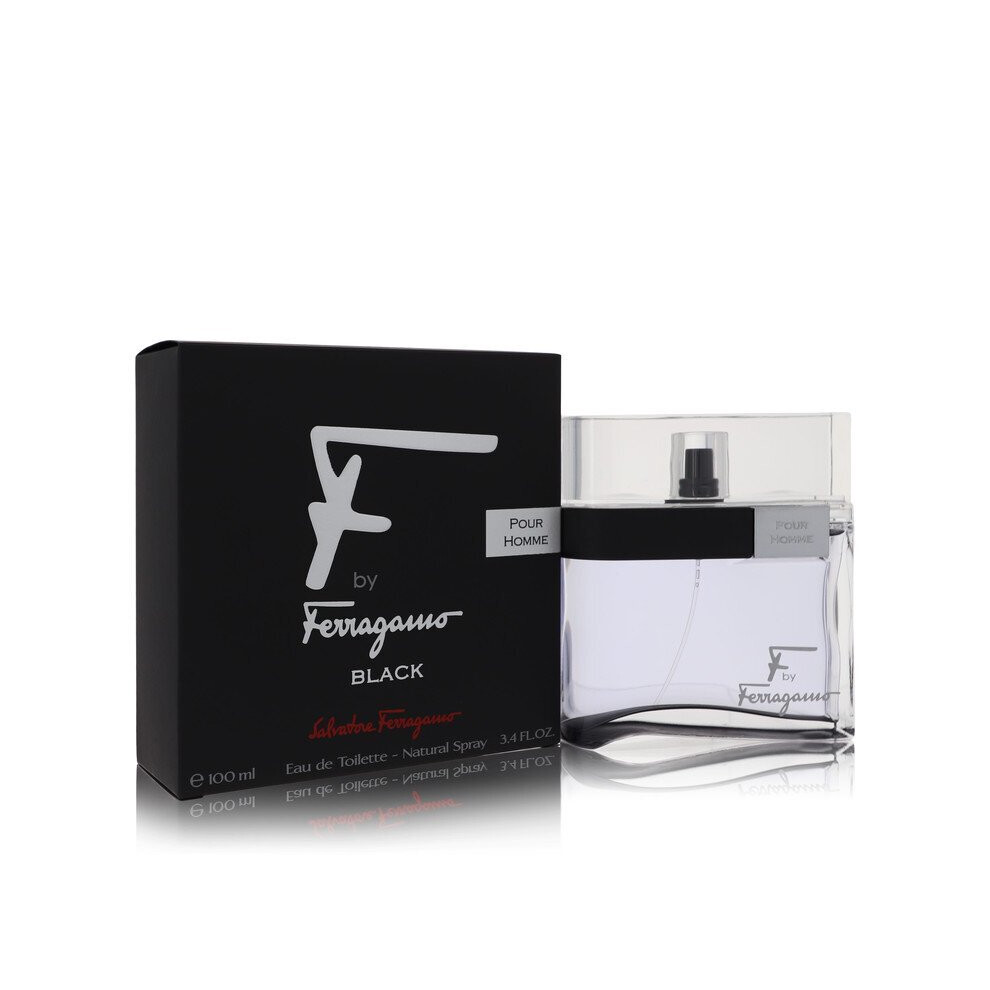 Salvatore Ferragamo F Black - 3.4 Oz EDT Spray