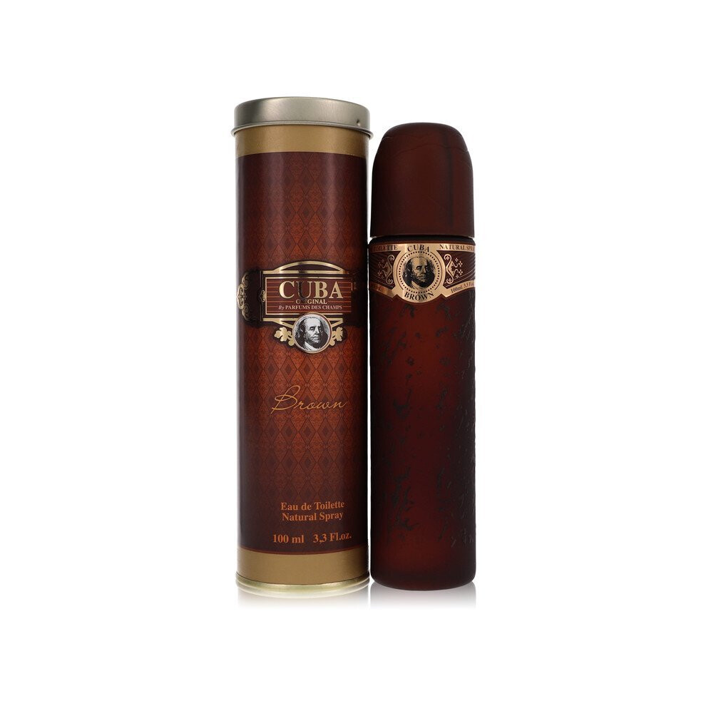 Cuba Cuba Brown - 3.3 Oz EDT Spray