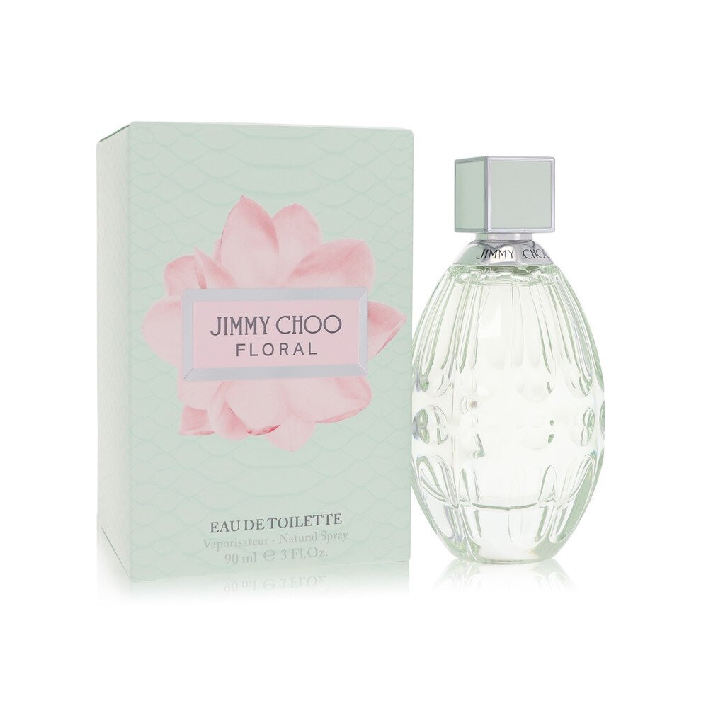 Jimmy Choo Floral Eau De Toilette 90Ml - Fresh Fruity Floral Scent For Women