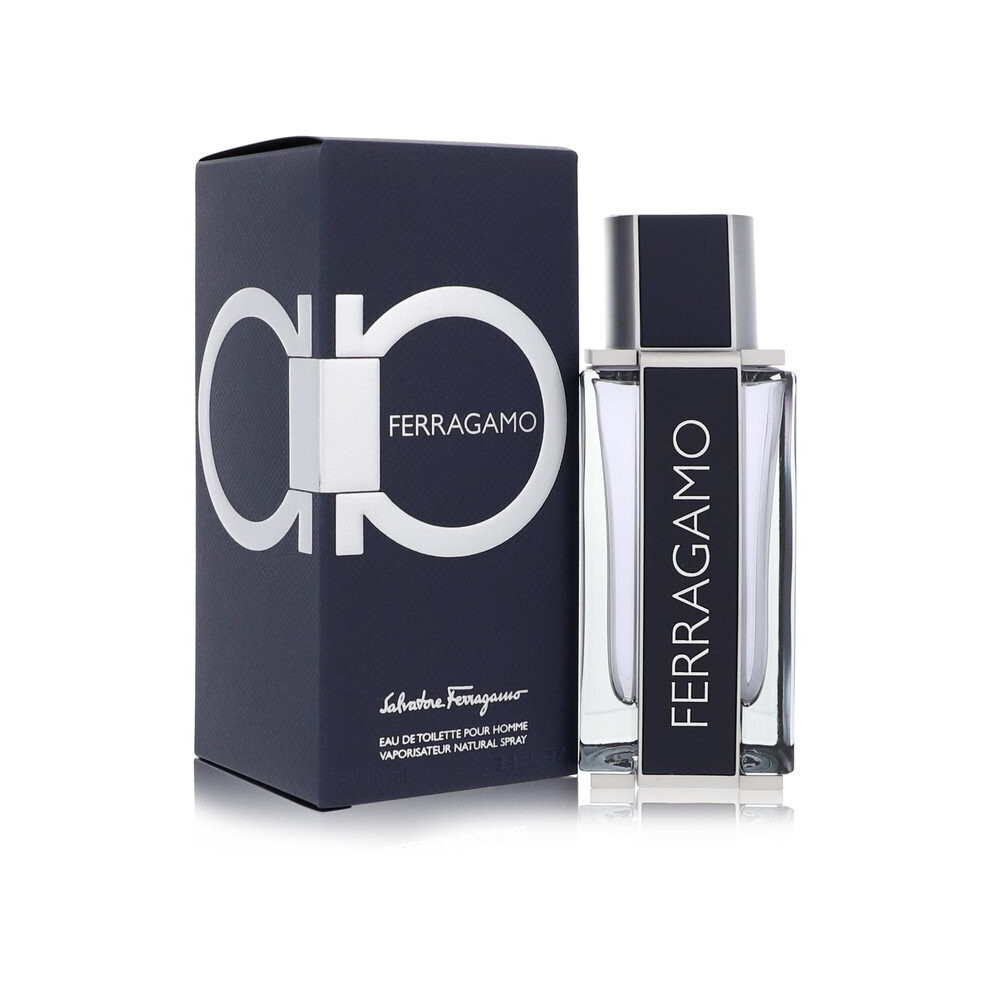 Salvatore Ferragamo Pour Homme EDT Eau de Toilette For Men 100ml - Leather, Violet, Bergamot - Image 2