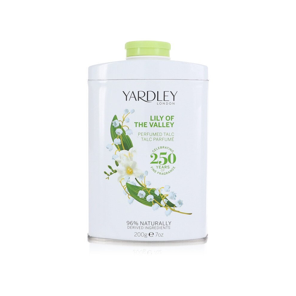 Yardley London Lily Of The Valley Perfumed Talc 200Gm