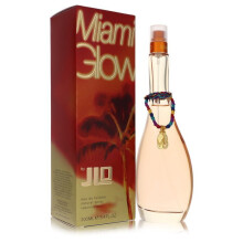JLO Jennifer Lopez Miami Glow EDT Spray 100ml – Exotic Tropical Floral Fragrance for Summer