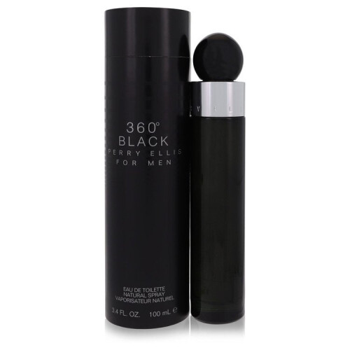 Perry Ellis 360 Black - 3.4 oz EDT Spray