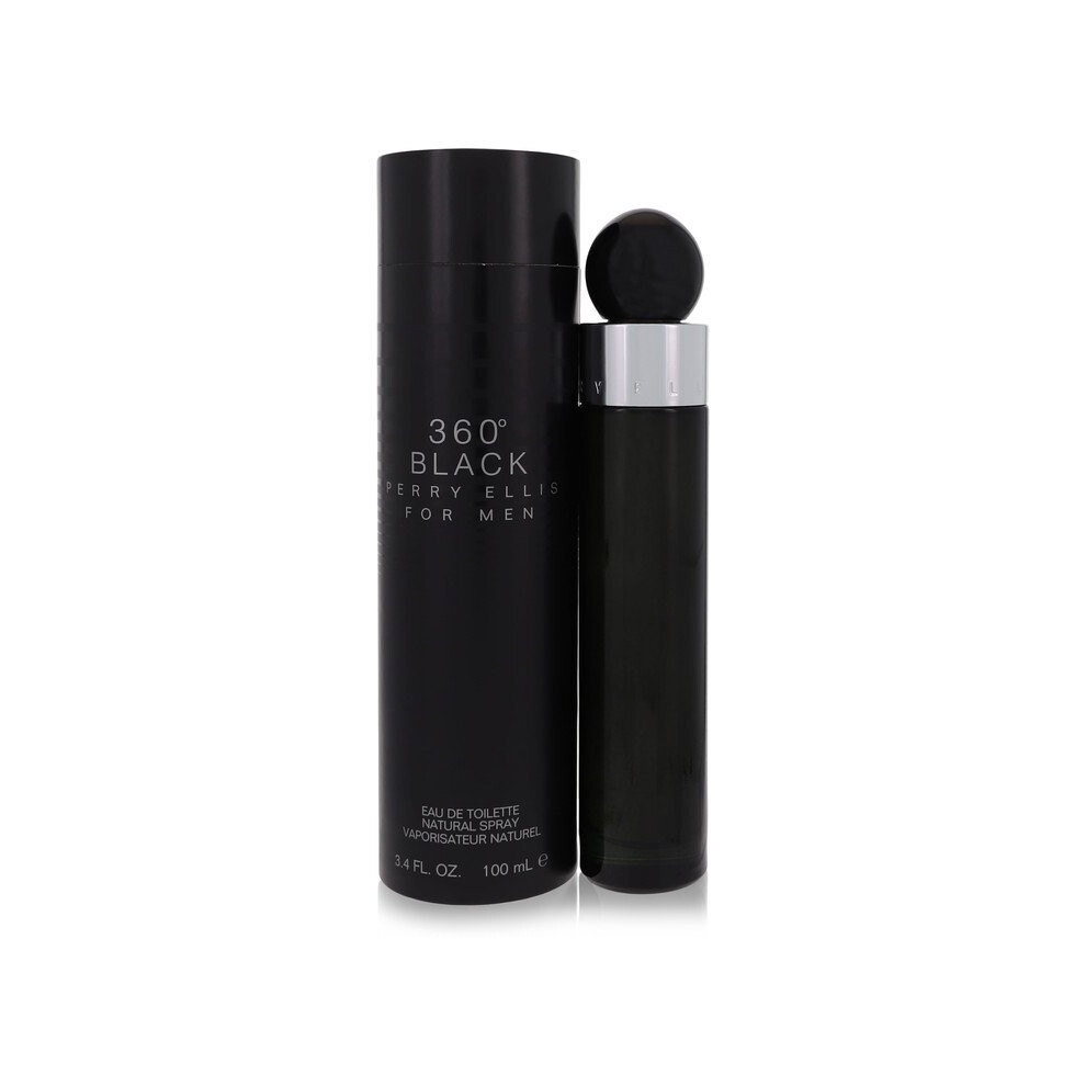 Perry Ellis Black 360 - 3.4 Oz Edt Spray