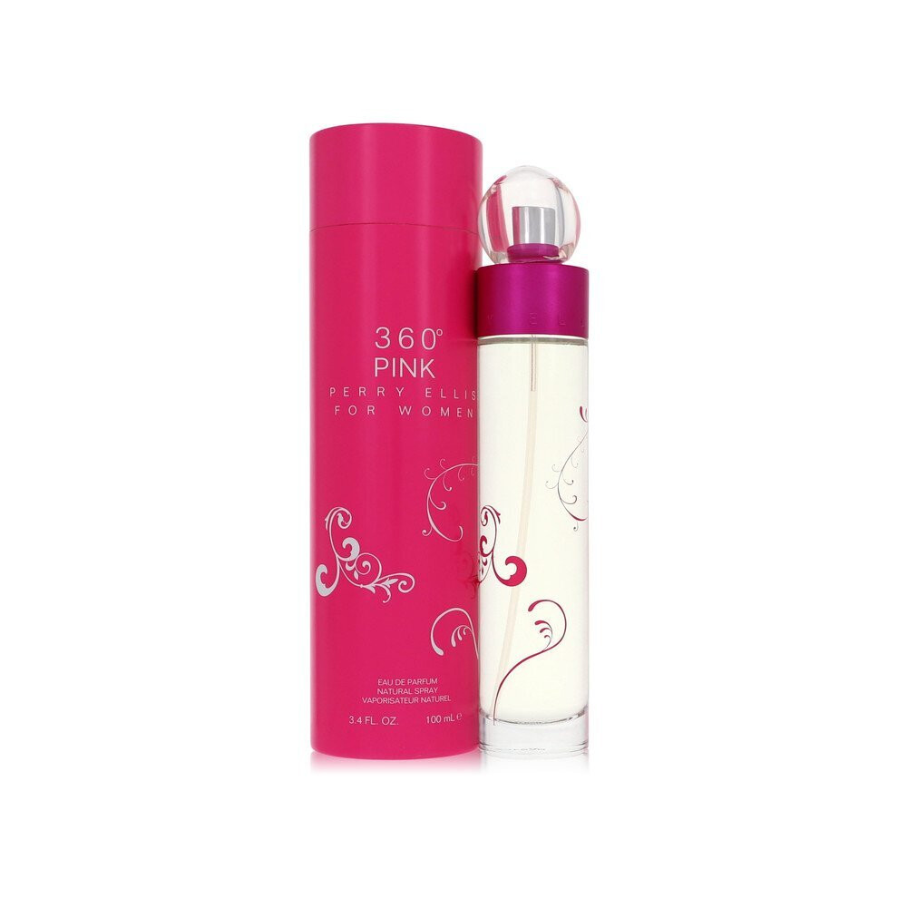 Perry Ellis Pink 360 - 3.4 Oz Edp Spray