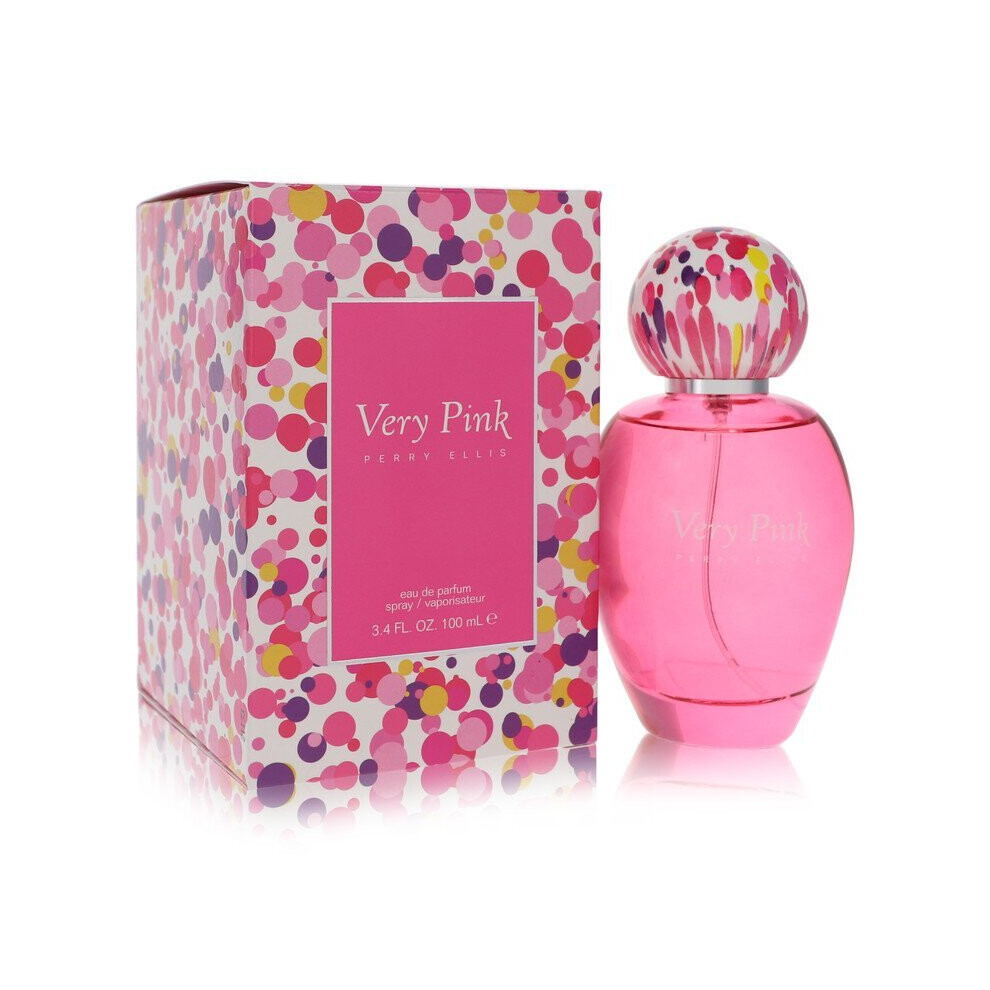 Perry Ellis Very Pink Pink Perry Ellis Very By Perry Ellis Eau De Parfum Spray 3.4 Oz For Women