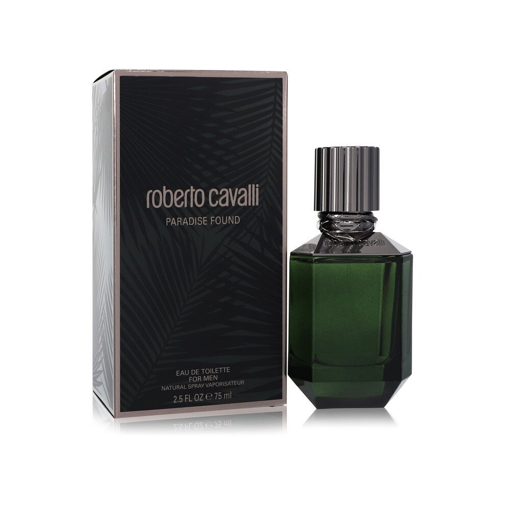 Paradise Found by Roberto Cavalli Eau De Toilette Spray 2.5 oz 75 ml (Men) V728-554531