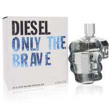 Diesel Only The Brave Pour Homme EDT Spray 200ml - Long-Lasting Masculine Fragrance P-D6-404-B5