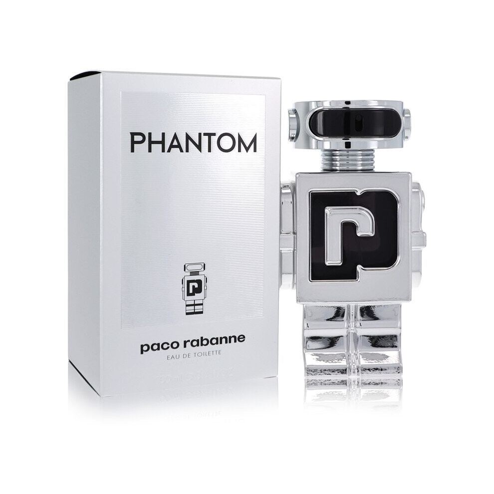 Paco Rabanne Phantom 100Ml Edt - Bold, Futuristic Citrus, Aromatic & Woody Scent (Code 421)