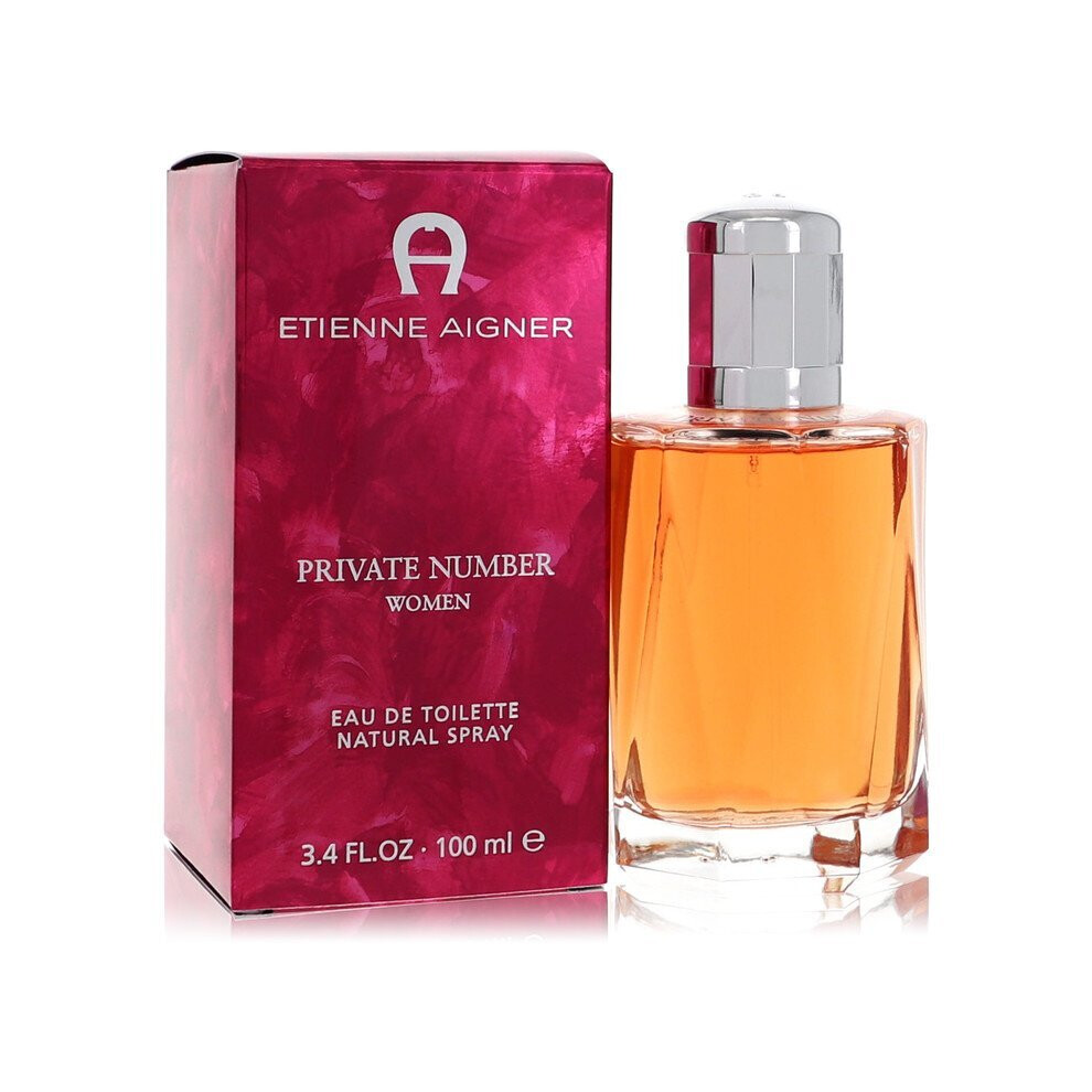 Aigner Etienne Private Number Eau De Toilette Spray 100Ml/3.4Oz