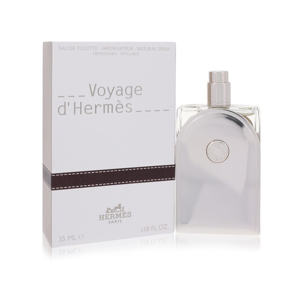 Voyage D'Hermes by Hermes Eau De Toilette Spray Refillable 1.18 oz