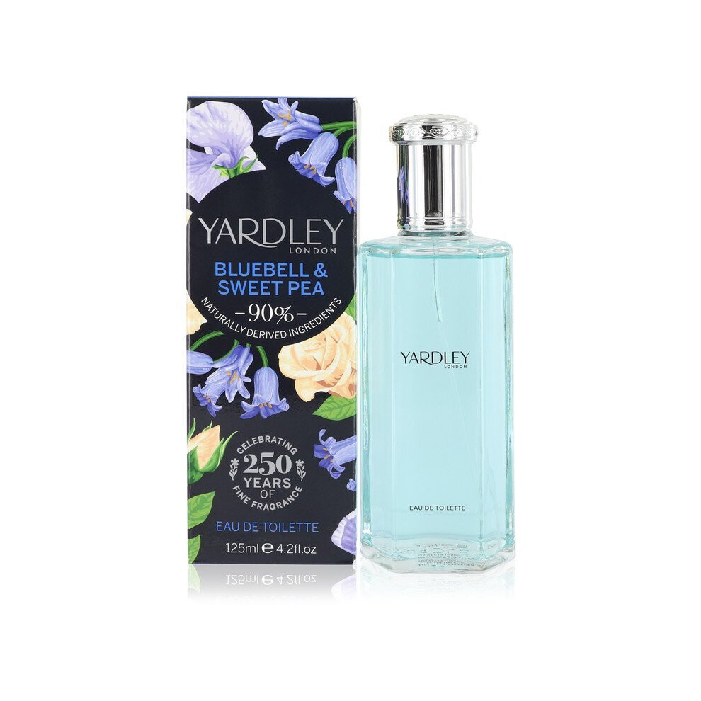 Yardley Bluebell And Sweetpea 125Ml Edt Spray