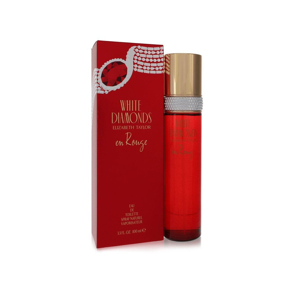 Elizabeth Taylor Diamonds En Rouge - 3.3 Oz Edt Spray White
