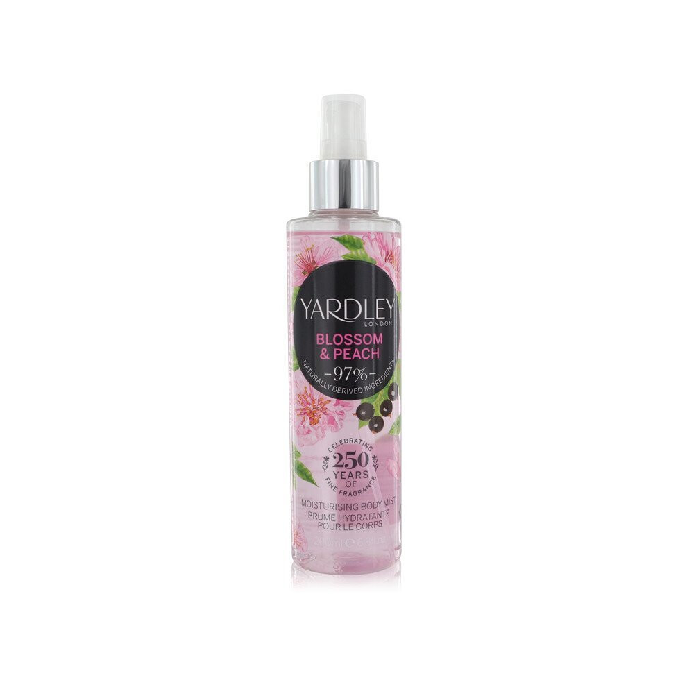 Yardley Blossom & Peach Body Mist 200ml