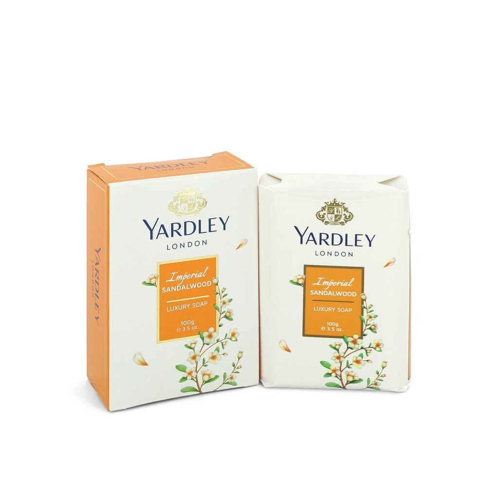 Yardley London Soaps by Yardley London Imperial Sandalwood Luxury Soap 3.5 oz (Women) V728-550758