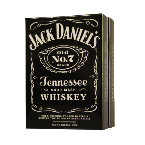 Jack Daniels Jack Daniel's 2 Packs Poker Size Playing Cards
