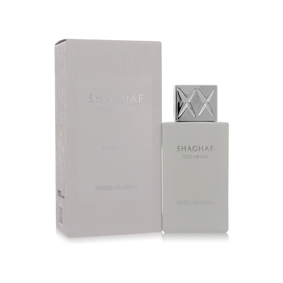 Shaghaf Oud Abyad by Swiss Arabian Eau De Parfum Spray (Unisex) 2.5 oz for Men