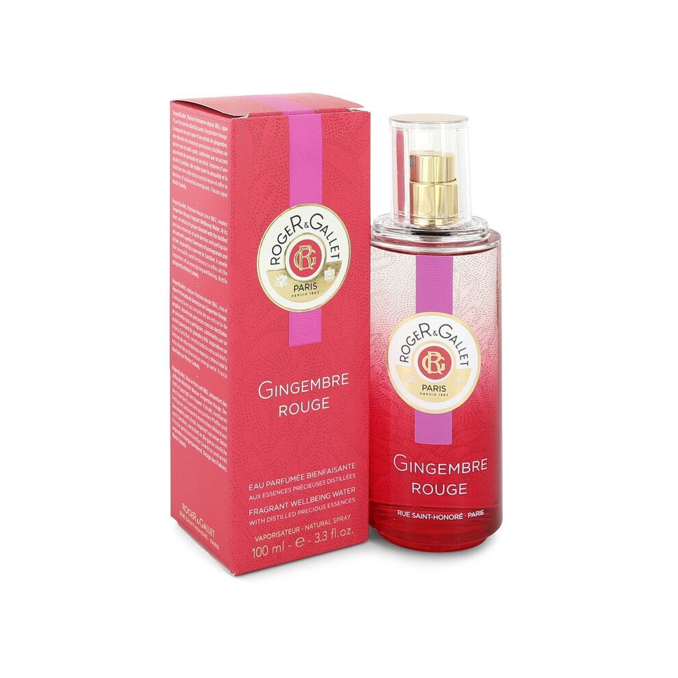 Roger Gallet Gingembre Rouge Fragrant Wellbeing Water 100ml