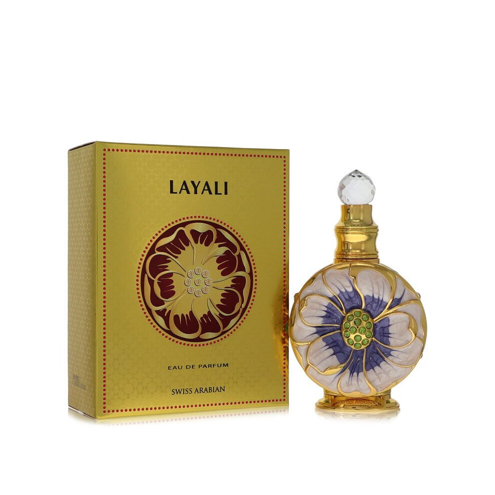 Layali By Swiss Arabian Eau De Parfum Spray (Unisex) 1.7 Oz (Women) V728-546256
